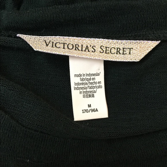 Victoria Secret black pullover top, Size M - Picture 4 of 4